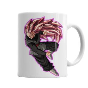 Baskı Dükkanı KB5025 Goku Black Rose Porselen Kupa Bardak