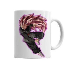 Baskı Dükkanı KB5025 Goku Black Rose Porselen Kupa Bardak