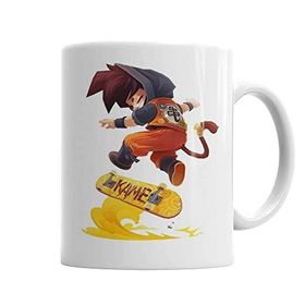 Baskı Dükkanı KB5026 Goku Porselen Kupa Bardak