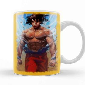Baskı Dükkanı KB5026 Goku Porselen Kupa Bardak