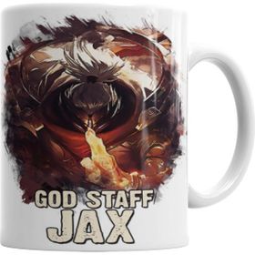 Baskı Dükkanı KB5028 God Staff Jax Porselen Kupa Bardak
