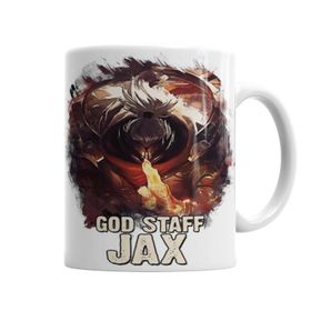 Baskı Dükkanı KB5028 God Staff Jax Porselen Kupa Bardak