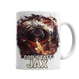 Baskı Dükkanı KB5028 God Staff Jax Porselen Kupa Bardak