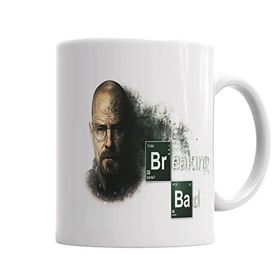 Baskı Dükkanı KB503 Heisenberg Walter White Breaking Bad Porselen Kupa Bardak