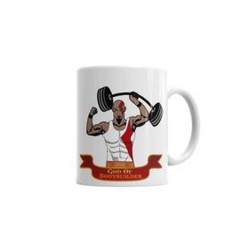 Baskı Dükkanı KB5032 God Of Bodybuilder Porselen Kupa Bardak