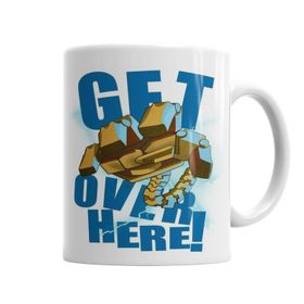 Baskı Dükkanı KB5035 Get Over Here Porselen Kupa Bardak