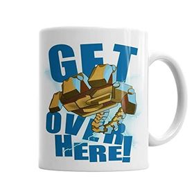 Baskı Dükkanı KB5035 Get Over Here Porselen Kupa Bardak