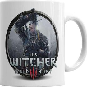 Baskı Dükkanı KB5036 Geralt The Witcher Porselen Kupa Bardak