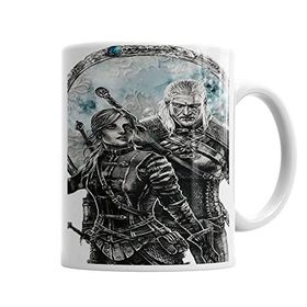 Baskı Dükkanı KB5037 Geralt E Cirilla Porselen Kupa Bardak