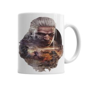 Baskı Dükkanı KB5039 Geralt De Rivia Porselen Kupa Bardak