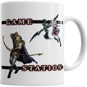 Baskı Dükkanı KB5047 Game Station Porselen Kupa Bardak
