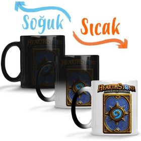 Baskı Dükkanı KB506 Hearthstone Warcraft Porselen Kupa Bardak