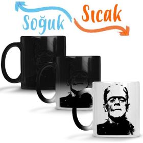 Baskı Dükkanı KB5060 Frankenstein Porselen Kupa Bardak