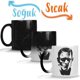 Baskı Dükkanı KB5060 Frankenstein Porselen Kupa Bardak