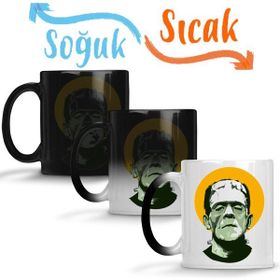 Baskı Dükkanı KB5060 Frankenstein Porselen Kupa Bardak