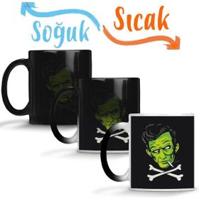 Baskı Dükkanı KB5060 Frankenstein Porselen Kupa Bardak