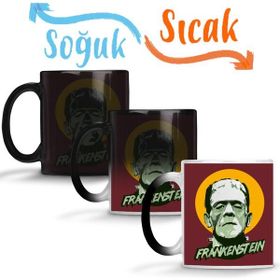 Baskı Dükkanı KB5060 Frankenstein Porselen Kupa Bardak