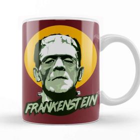 Baskı Dükkanı KB5061 Frankenstein Porselen Kupa Bardak