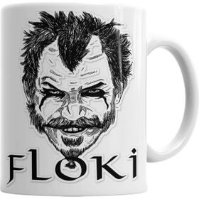 Baskı Dükkanı KB5069 Floki De Vikings Porselen Kupa Bardak