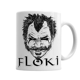 Baskı Dükkanı KB5069 Floki De Vikings Porselen Kupa Bardak
