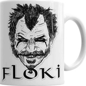 Baskı Dükkanı KB5069 Floki De Vikings Porselen Kupa Bardak