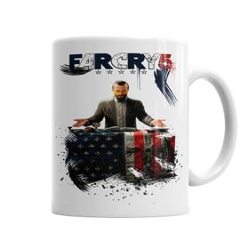 Baskı Dükkanı KB5079 Farcry 5 Joseph Seed 02 Porselen Kupa Bardak
