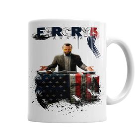 Baskı Dükkanı KB5079 Farcry 5 Joseph Seed 02 Porselen Kupa Bardak