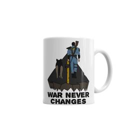 Baskı Dükkanı KB5080 Fallout War Never Changes Porselen Kupa Bardak