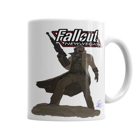 Baskı Dükkanı KB5082 Fallout Ncr Veteran Ranger Porselen Kupa Bardak