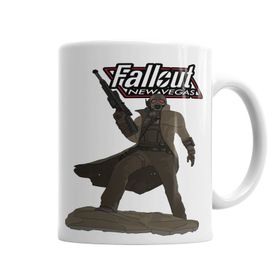Baskı Dükkanı KB5082 Fallout Ncr Veteran Ranger Porselen Kupa Bardak
