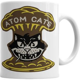 Baskı Dükkanı KB5085 Fallout Atom Cats Kedi Porselen Kupa Bardak