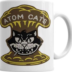 Baskı Dükkanı KB5085 Fallout Atom Cats Kedi Porselen Kupa Bardak
