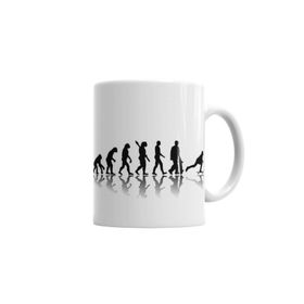 Baskı Dükkanı KB5089 Evolution Of Skate Porselen Kupa Bardak