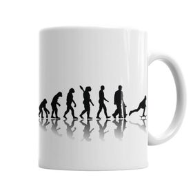 Baskı Dükkanı KB5089 Evolution Of Skate Porselen Kupa Bardak