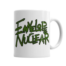 Baskı Dükkanı KB5098 Envelope Nuclear Porselen Kupa Bardak
