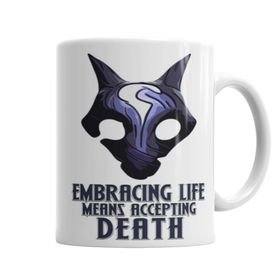 Baskı Dükkanı KB5100 Embrace Life Kindred Porselen Kupa Bardak