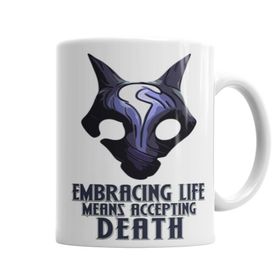Baskı Dükkanı KB5100 Embrace Life Kindred Porselen Kupa Bardak