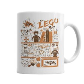 Baskı Dükkanı KB5104 Lego Porselen Kupa Bardak