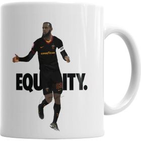 Baskı Dükkanı KB5106 Lebron Equality Futebol Futbol Porselen Kupa Bardak