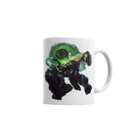 Baskı Dükkanı KB5109 League Of Legends Singed Porselen Kupa Bardak