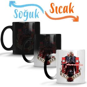 Baskı Dükkanı KB5116 Kylo Ren Star Wars Porselen Kupa Bardak