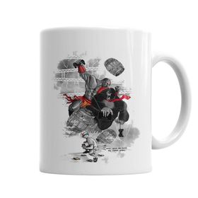 Baskı Dükkanı KB5122 Kratos Ve Donkey Kong Especial Edition Porselen Kupa Bardak