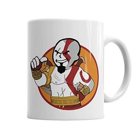 Baskı Dükkanı KB5123 Kratos Vault Boy Porselen Kupa Bardak