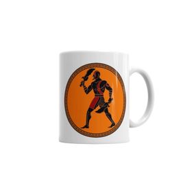 Baskı Dükkanı KB5124 Kratos The Legend Porselen Kupa Bardak