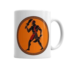 Baskı Dükkanı KB5124 Kratos The Legend Porselen Kupa Bardak
