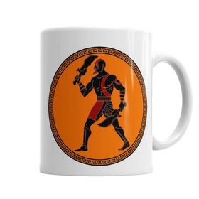 Baskı Dükkanı KB5124 Kratos The Legend Porselen Kupa Bardak
