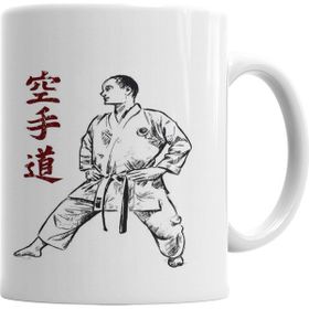 Baskı Dükkanı KB5144 Karate Shotokan Porselen Kupa Bardak