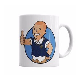 Baskı Dükkanı KB5161 Jimmy Hopkins Vault Boy Porselen Kupa Bardak