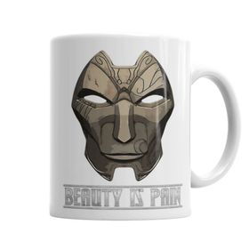 Baskı Dükkanı KB5163 Jhin Beauty Is Pain Porselen Kupa Bardak