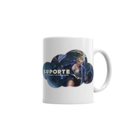 Baskı Dükkanı KB5169 Janna Suporte Lol Porselen Kupa Bardak